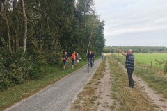 Even wachten op de fietsers