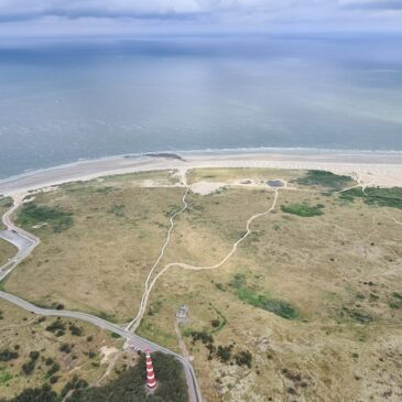 Auf Strand Hollum ist wieder eine große Sand Ergänzung nötig
